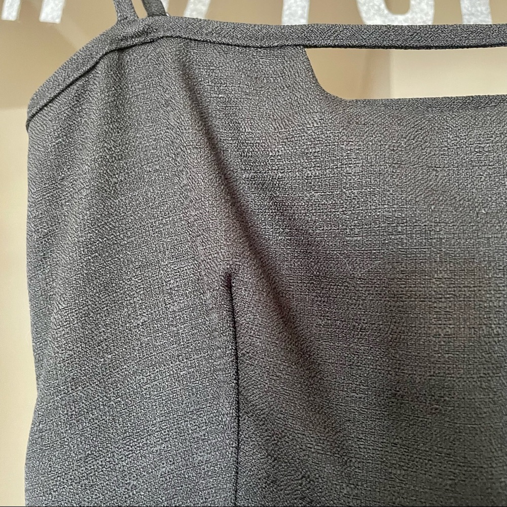 Anthropologie black, midi, strapless dress - Picture 9 of 13